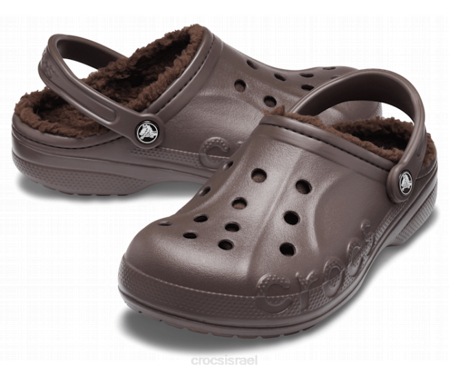 נעליים il Crocs נשים קבקב מרופד באיה אספרסו 2DZ4188