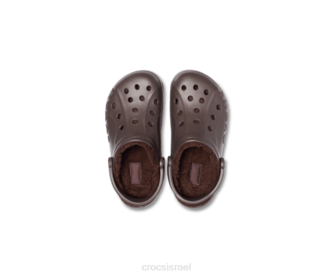 נעליים il Crocs נשים קבקב מרופד באיה אספרסו 2DZ4188