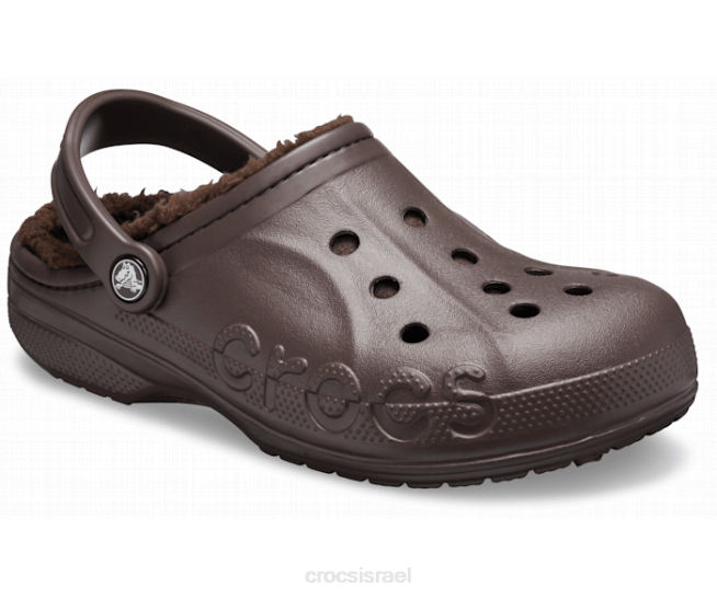 נעליים il Crocs נשים קבקב מרופד באיה אספרסו 2DZ4188