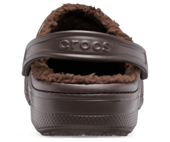 נעליים il Crocs נשים קבקב מרופד באיה אספרסו 2DZ4188