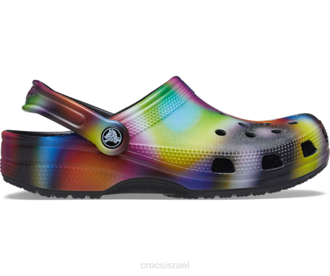 נעליים il Crocs נשים סתימה סולרית קלאסית שחור/רב 2DZ4193