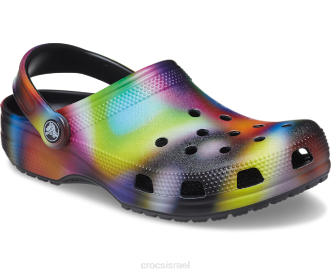 נעליים il Crocs נשים סתימה סולרית קלאסית שחור/רב 2DZ4193