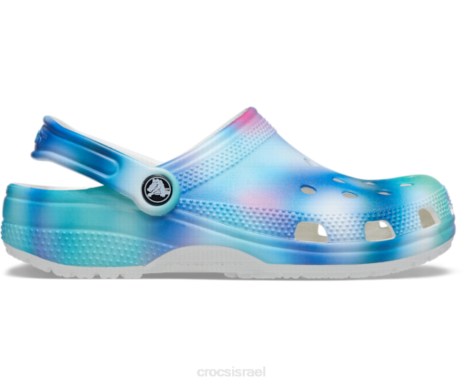 נעליים il Crocs נשים סתימה סולרית קלאסית לבן/רב 2DZ4194