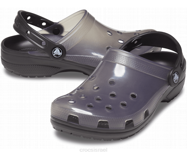 נעליים il Crocs נשים סתימה שקוף קלאסי שָׁחוֹר 2DZ4197