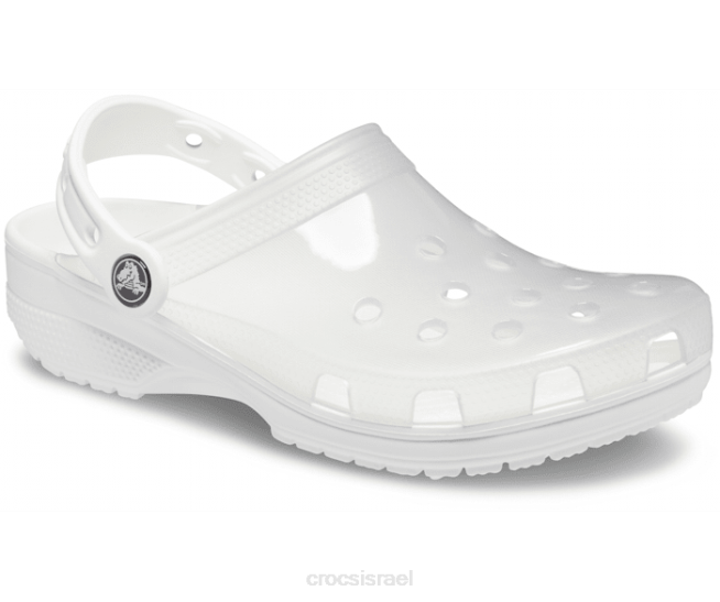 נעליים il Crocs נשים סתימה שקוף קלאסי לבן 2DZ4198