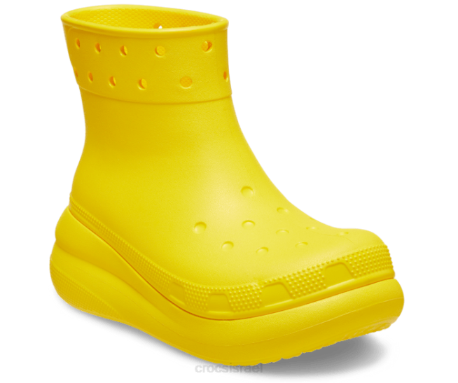 נעליים il Crocs נשים מגף למחוץ לימון 2DZ4203
