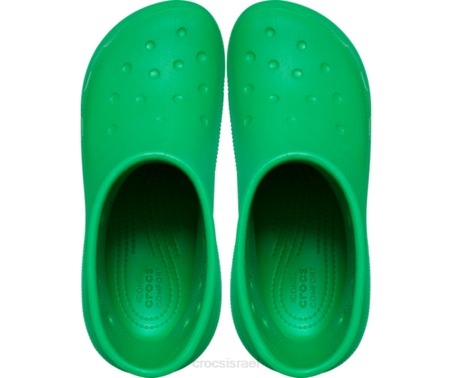 נעליים il Crocs נשים מגף למחוץ ירוק דשא 2DZ4206