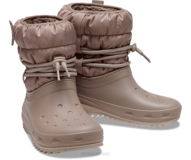 נעליים il Crocs נשים מגף ניאו פאף לוקס קלאסי פטרייה 2DZ4220