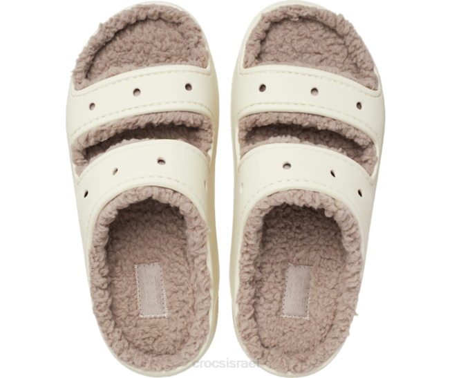 נעליים il Crocs נשים סנדל נעים קלאסי עצם/פטריות 2DZ4223