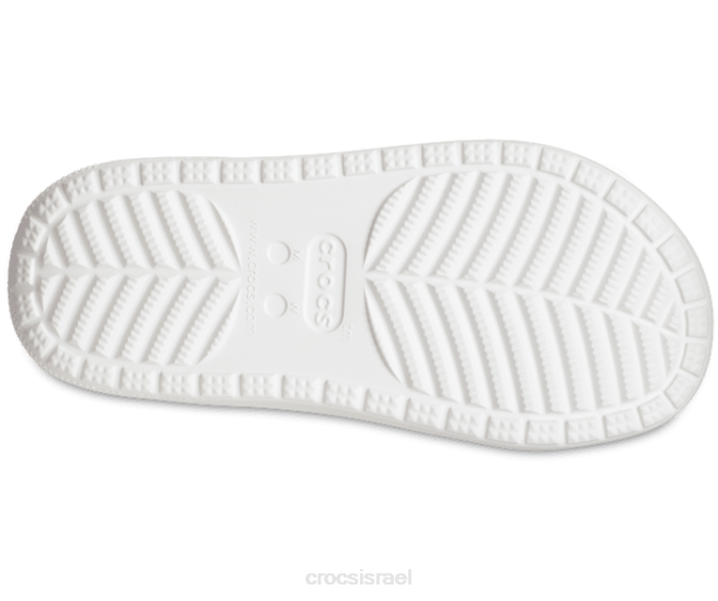 נעליים il Crocs נשים סנדל נעים קלאסי לבן 2DZ4225