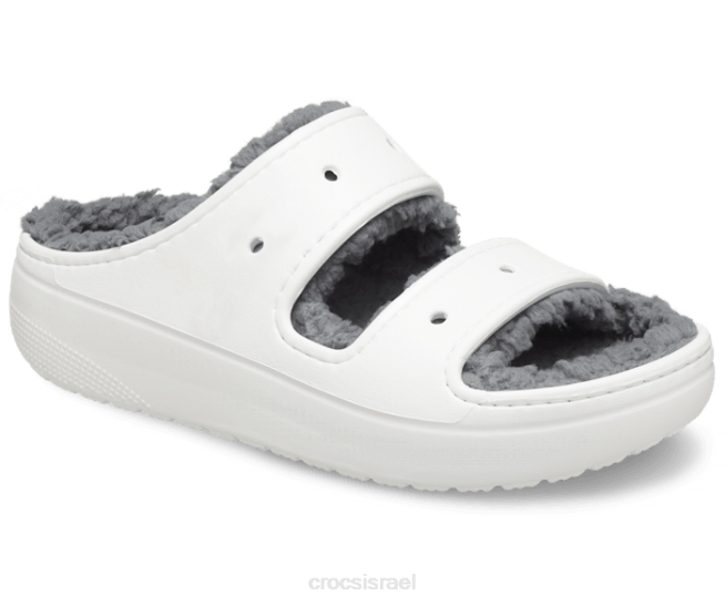 נעליים il Crocs נשים סנדל נעים קלאסי לבן 2DZ4225