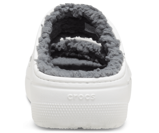 נעליים il Crocs נשים סנדל נעים קלאסי לבן 2DZ4225