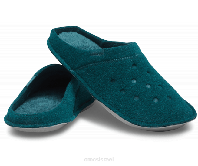 נעליים il Crocs נשים כפכף מרופד קלאסי יָרוֹק עַד 2DZ4231