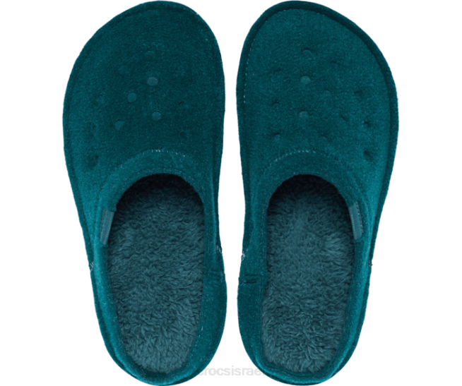 נעליים il Crocs נשים כפכף מרופד קלאסי יָרוֹק עַד 2DZ4231