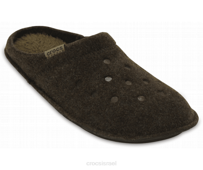 נעליים il Crocs נשים כפכף מרופד קלאסי אספרסו/אגוז 2DZ4232