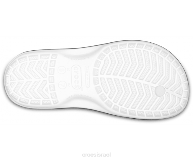 נעליים il Crocs נשים היפוך להקה לבן 2DZ4239