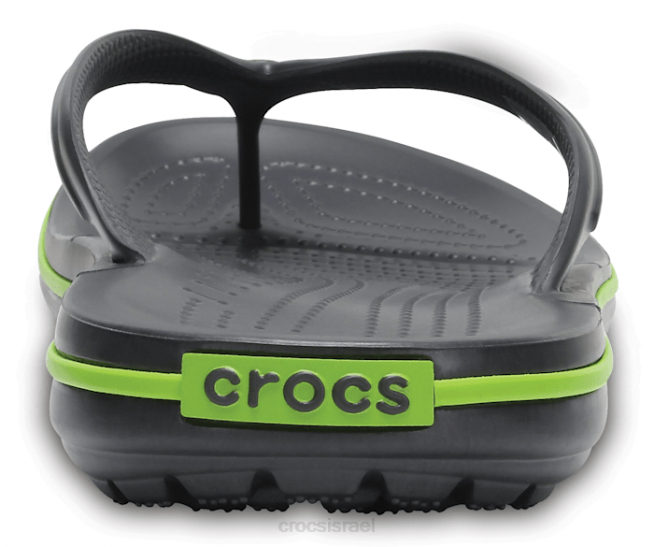 נעליים il Crocs נשים היפוך להקה גרפיט/וולט ירוק 2DZ4241