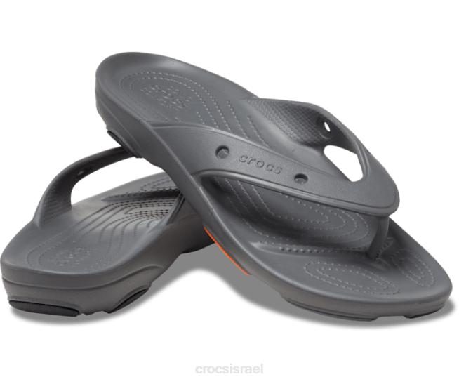 נעליים il Crocs נשים היפוך כל השטח אפור צפחה 2DZ4243