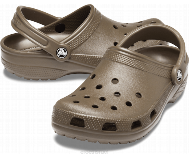 נעליים il Crocs נשים סתימה קלאסית שוקולד 2DZ424