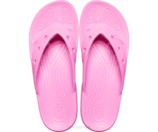נעליים il Crocs נשים היפוך קלאסי ורוד טפי 2DZ4256