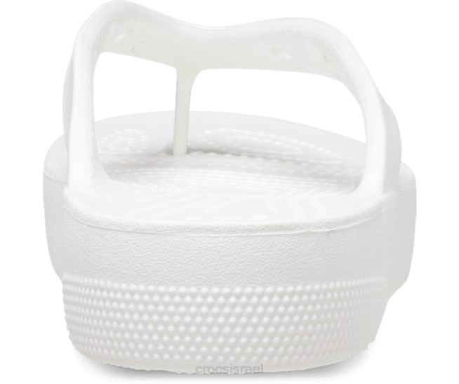 נעליים il Crocs נשים היפוך פלטפורמה קלאסי לבן 2DZ4258