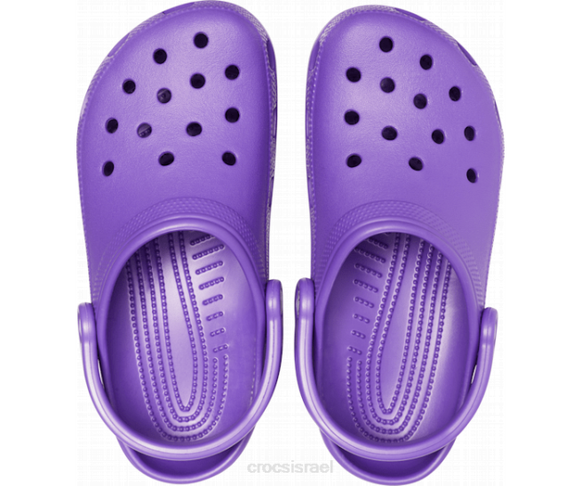 נעליים il Crocs נשים סתימה קלאסית סגול ניאון 2DZ425