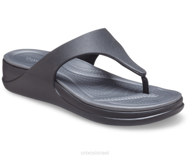 נעליים il Crocs נשים היפוך טריז בוקה שָׁחוֹר 2DZ4265