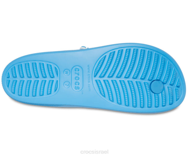 נעליים il Crocs נשים היפוך גרפי של עניבה פלטפורמה קלאסית חמצן/רב 2DZ4270