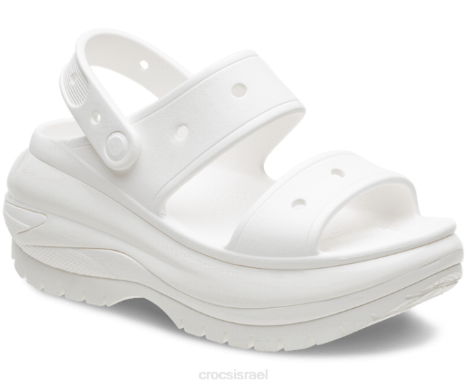 נעליים il Crocs נשים סנדל מגה קראש לבן 2DZ4275