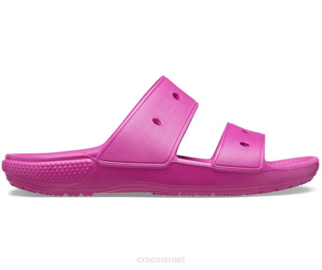 נעליים il Crocs נשים סנדל קלאסי כיף פוקסיה 2DZ4283
