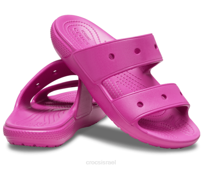 נעליים il Crocs נשים סנדל קלאסי כיף פוקסיה 2DZ4283