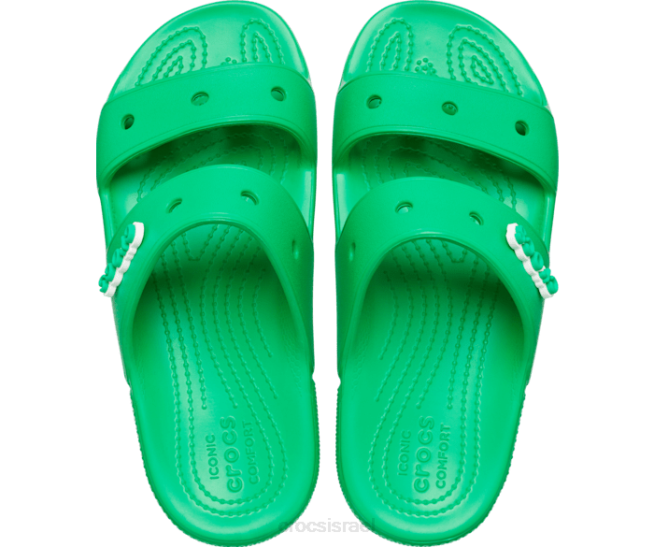 נעליים il Crocs נשים סנדל קלאסי ירוק דשא 2DZ4286