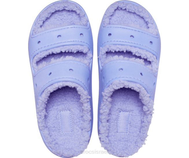 נעליים il Crocs נשים סנדל נעים קלאסי סגול דיגיטלי 2DZ4291