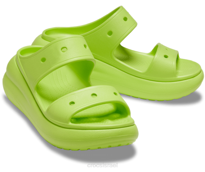 נעליים il Crocs נשים סנדל ריסוק ליים 2DZ4295