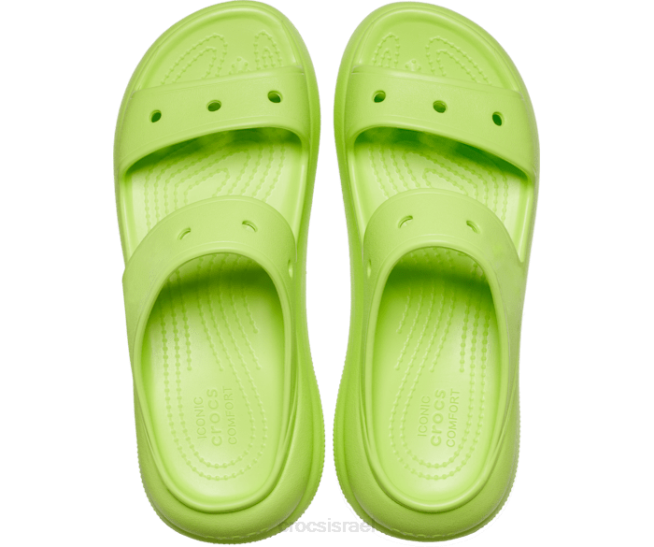 נעליים il Crocs נשים סנדל ריסוק ליים 2DZ4295