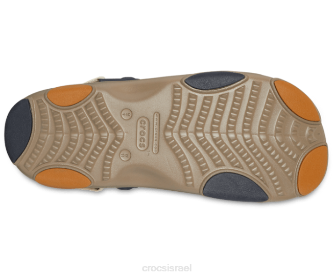 נעליים il Crocs גברים סנדל לכל שטח חאקי/מולטי 2DZ4307