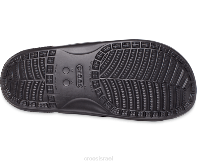נעליים il Crocs נשים סנדל צבע ספריי קלאסי שחור/רב 2DZ4311