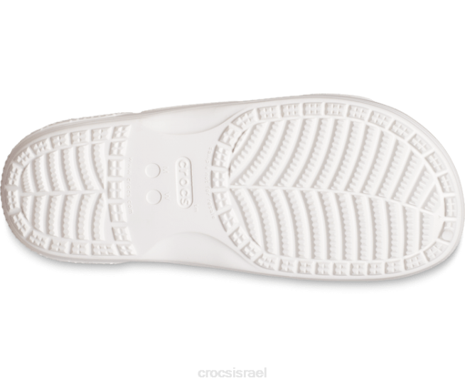 נעליים il Crocs נשים סנדל צבע ספריי קלאסי לבן/רב 2DZ4312