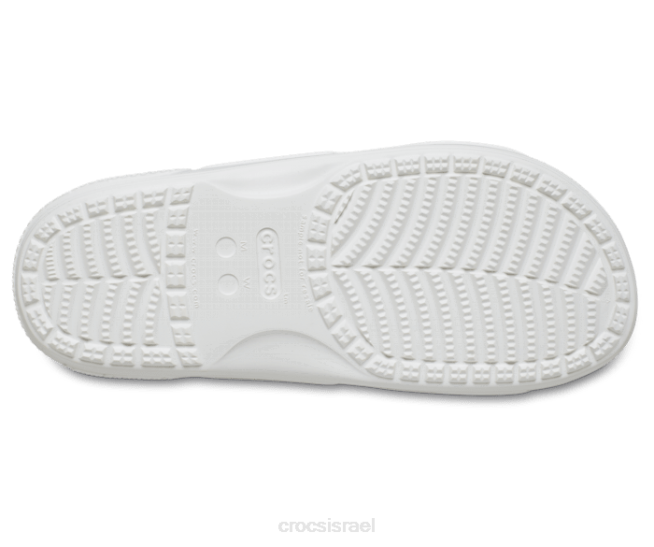 נעליים il Crocs נשים סנדל היפר-אמיתי קלאסי רב/לבן 2DZ4315