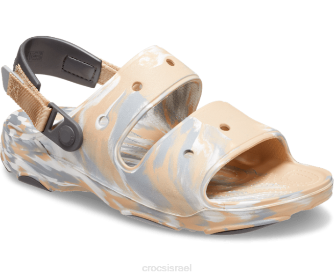 נעליים il Crocs נשים סנדל שיש לכל שטח צ'אי/מולטי 2DZ4317