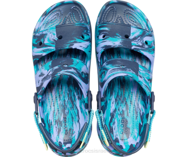 נעליים il Crocs נשים סנדל שיש לכל שטח חיל הים/רב 2DZ4318