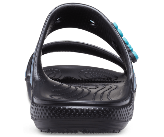 נעליים il Crocs נשים סנדל גרפי קשירה קלאסי רב/שחור 2DZ4321