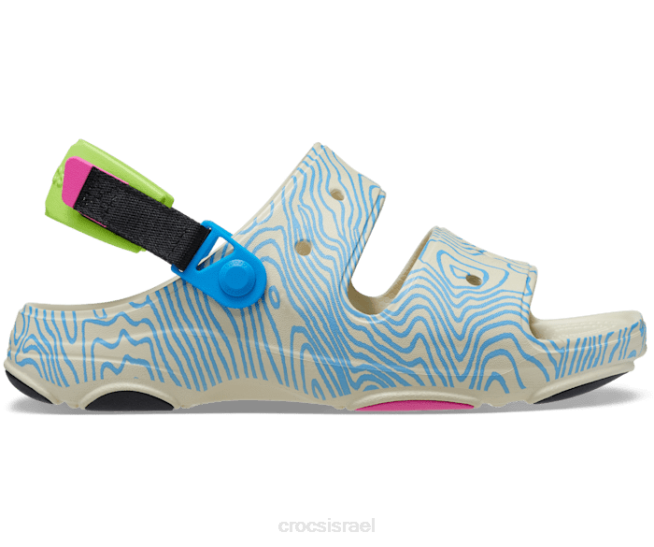 נעליים il Crocs נשים סנדל טופוגרפי לכל שטח עצם/רב 2DZ4323