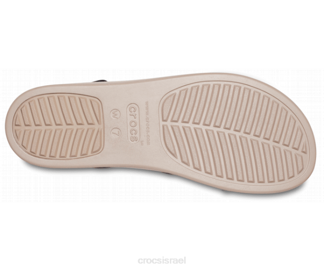 נעליים il Crocs נשים טריז נמוך ברוקלין שחור/פטרייה 2DZ4325