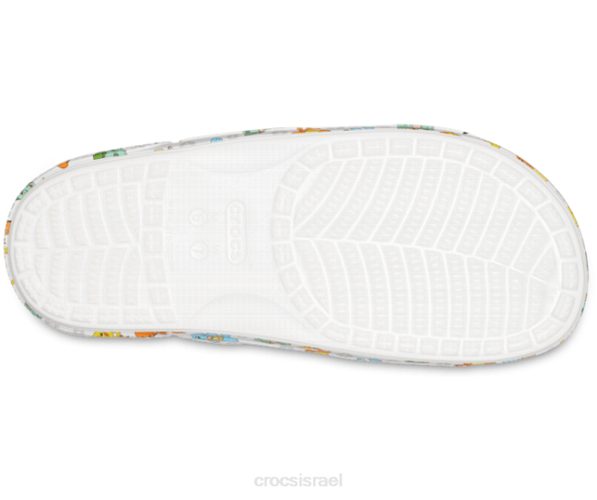 נעליים il Crocs נשים סנדל פוקימון קלאסי לבן/רב 2DZ4327