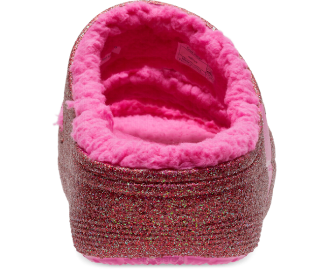 נעליים il Crocs נשים סנדל לב נוצץ ורוד ורוד קלאסי מיץ 2DZ4329