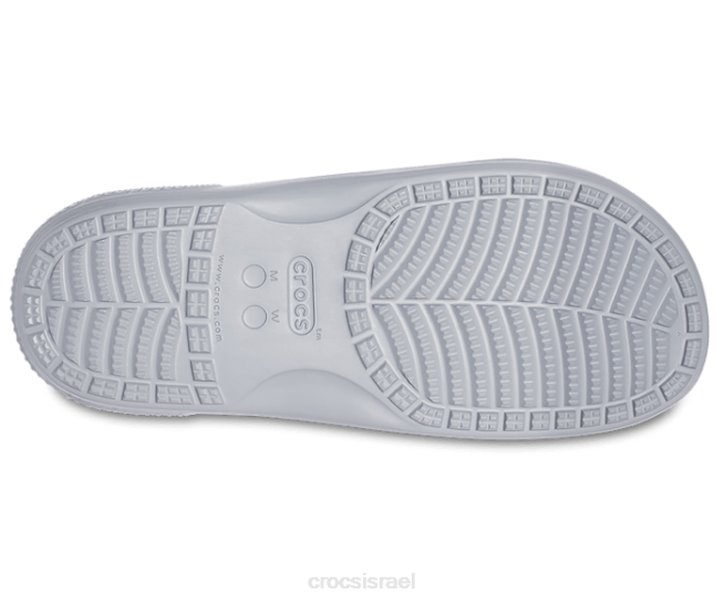 נעליים il Crocs נשים סנדל קלאסי אפור בהיר 2DZ4337