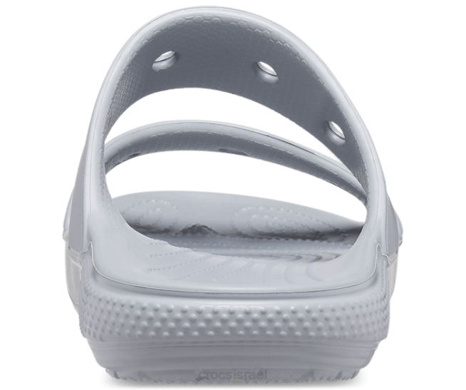 נעליים il Crocs נשים סנדל קלאסי אפור בהיר 2DZ4337