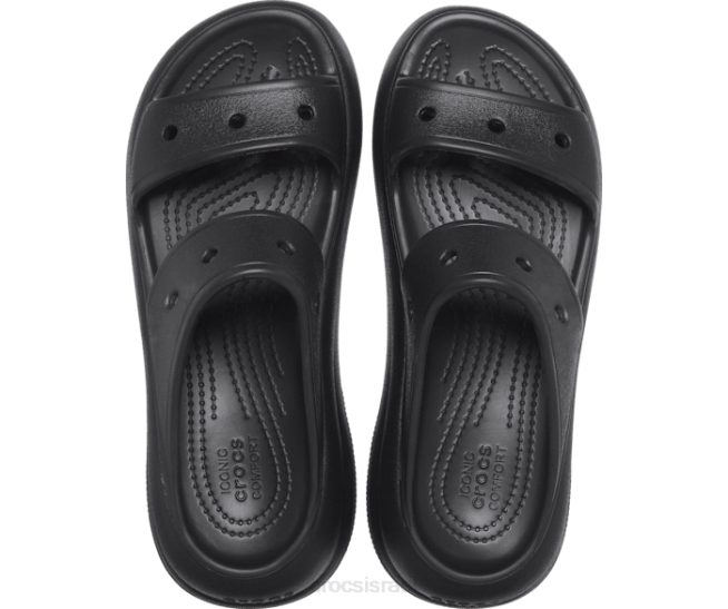נעליים il Crocs נשים סנדל ריסוק שָׁחוֹר 2DZ4341
