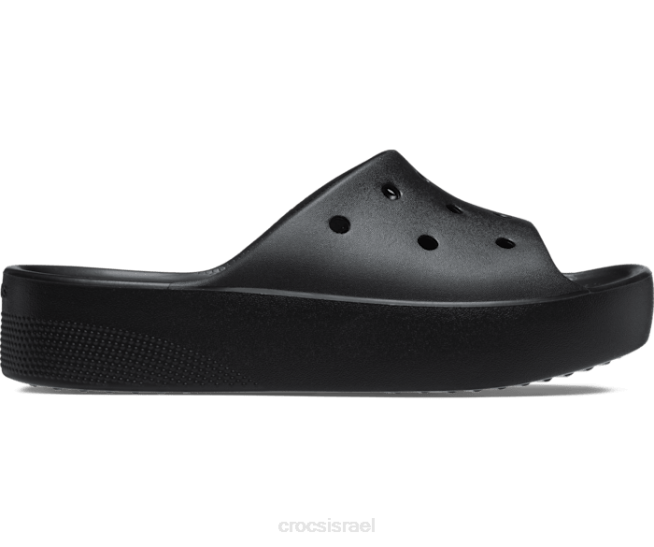 נעליים il Crocs נשים מגלשת פלטפורמה קלאסית שָׁחוֹר 2DZ4344